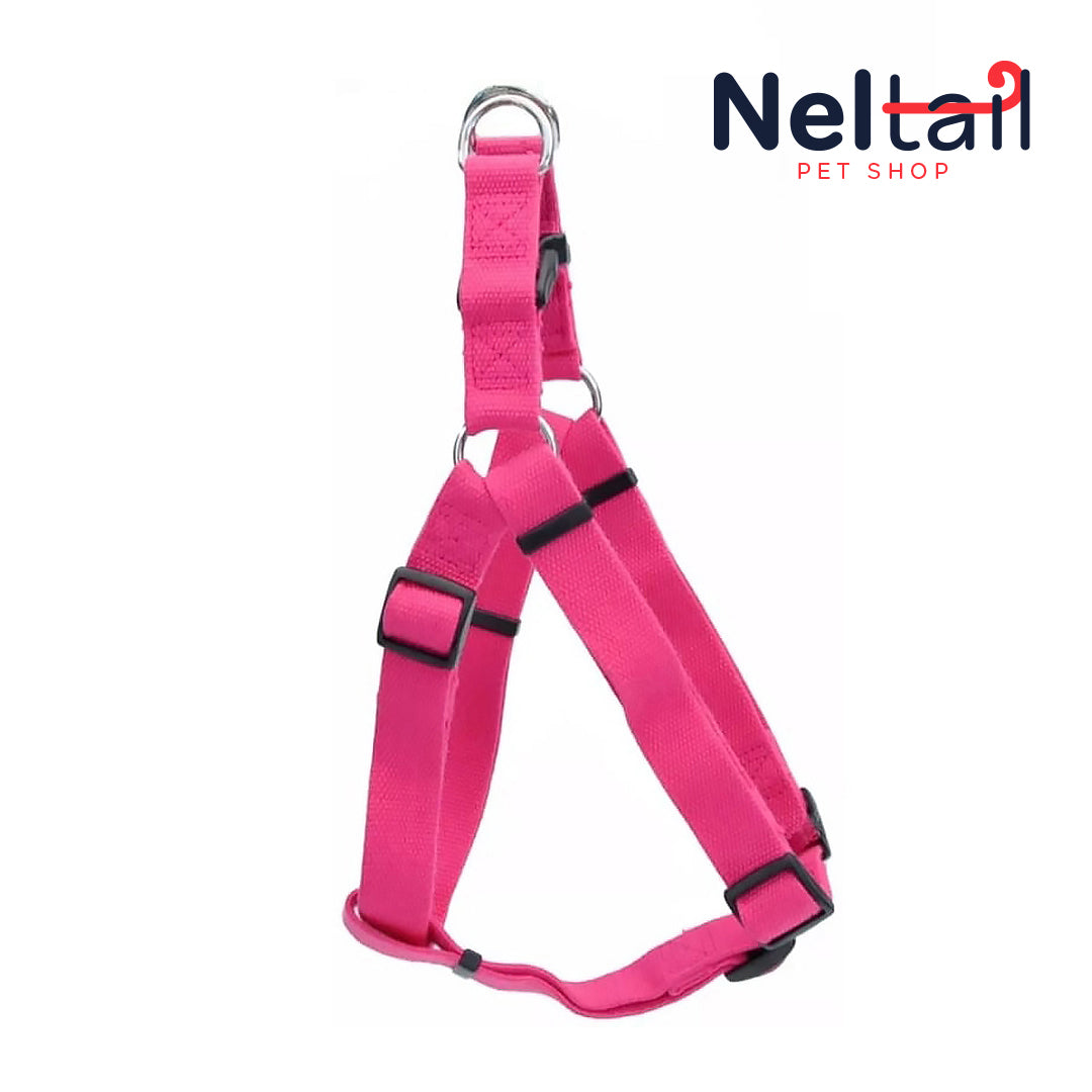 Nel Tail - Dog Harness Fuchsia - X-Small