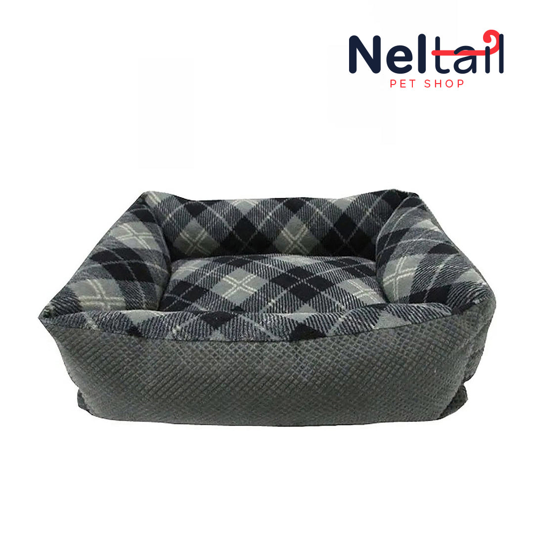 Nel Tail - Tartan Plaid Small Pet Lounger (20"x15") Assorted
